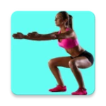 best 5 butt exercises android application logo